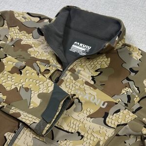 KUIU Encounter Camouflage Fleece Lined Hunting Jacket Mens M Multicolor Outdoor
